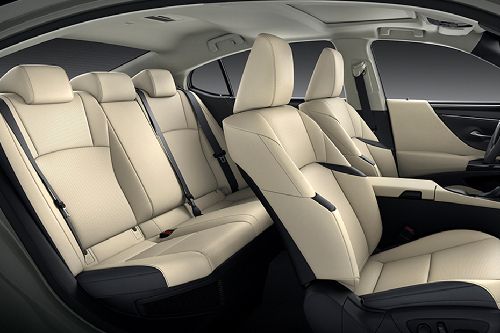 لكزس ES Hybrid  (2022-2023) Front And Rear Seats Together