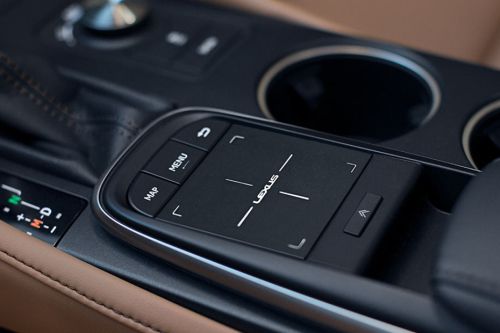 Center Controls of Lexus RC