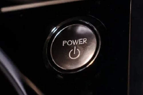 لكزس RX Engine Start Stop Button