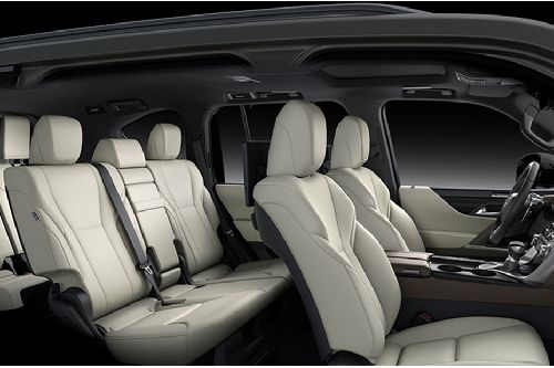 Lexus LX Front And Rear Seats Together