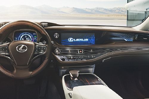 Front AC Controls of لكزس LS Hybrid (2022-2024)