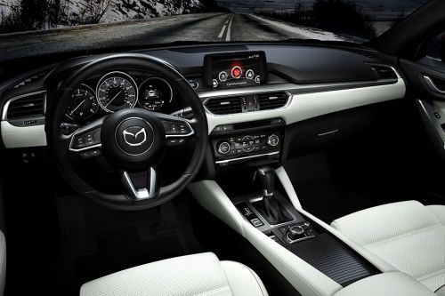 Dashboard View of 6 Sedan