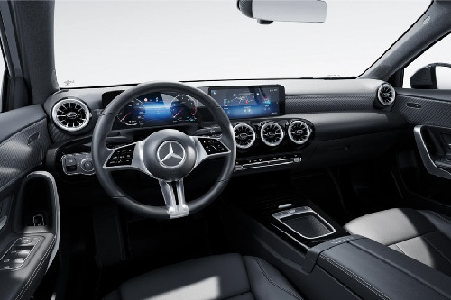 Dashboard View of AMG A-Class Sedan