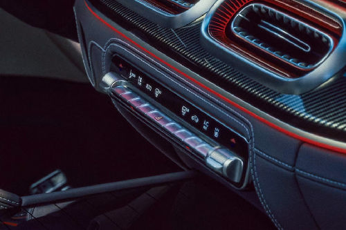 Front AC Controls of Mercedes-Benz AMG GLE