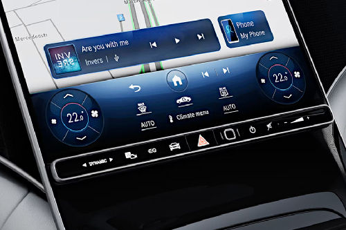 Front AC Controls of مرسيدس بنز إيه إم جي إي كيو إي إس يو في