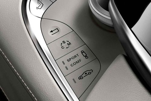 Center Controls of Mercedes-Benz S-Class Coupe