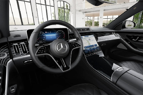Dashboard View of S-Class Sedan