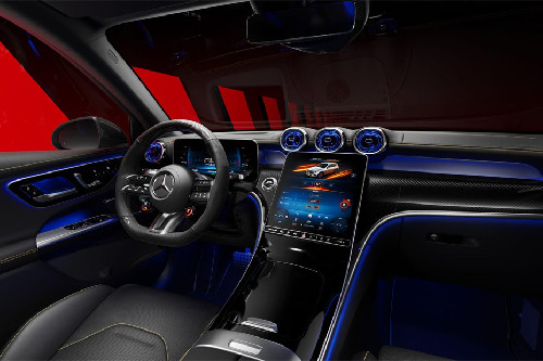 Dashboard View of GLC-Class