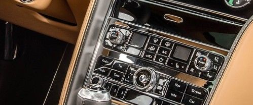 Side AC Controls of بنتلي Mulsanne Speed