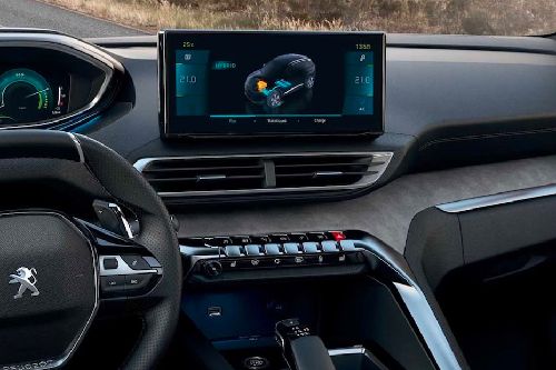 Front AC Controls of Peugeot 3008 (2023-2024)
