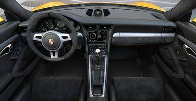 Dashboard View of 911 GT3