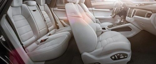 Porsche Macan S Rear Seats