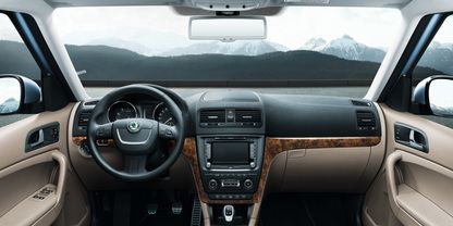 Dashboard View of Yeti