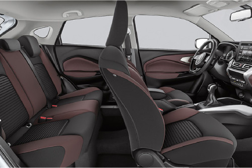 Suzuki Fronx Front And Rear Seats Together