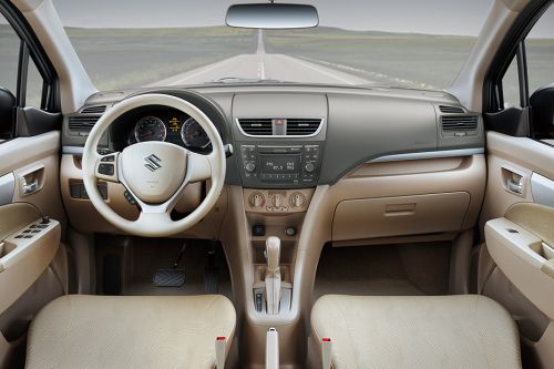 Dashboard View of Ertiga