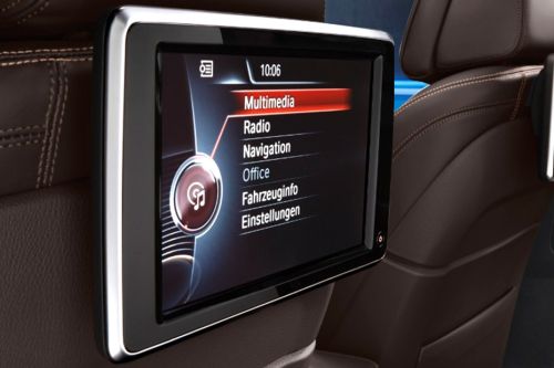 Rear Seat Entertainment of BMW Active Hybrid 5