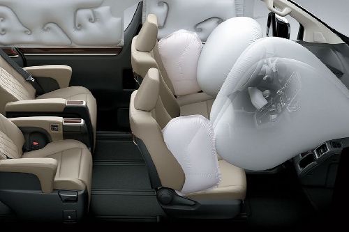 Toyota Granvia (2019-2021) AirBags View