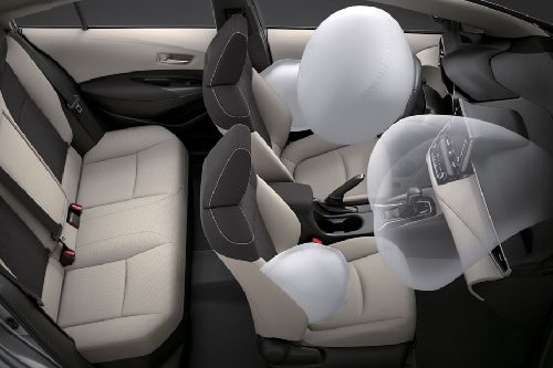 Toyota Corolla HEV AirBags View