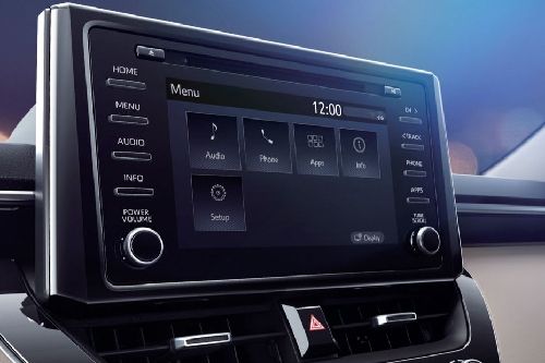 Corolla HEV touch screen