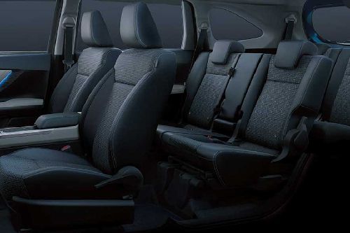 Toyota Veloz Front And Rear Seats Together