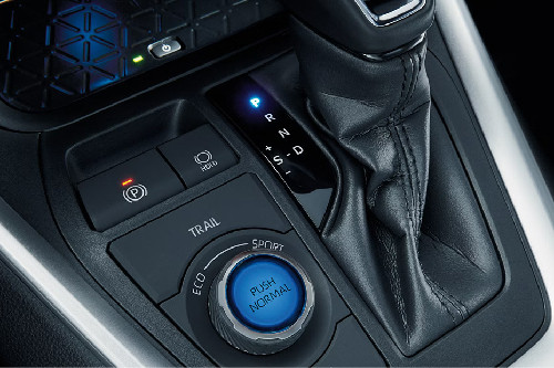 Center Controls of Toyota RAV4 