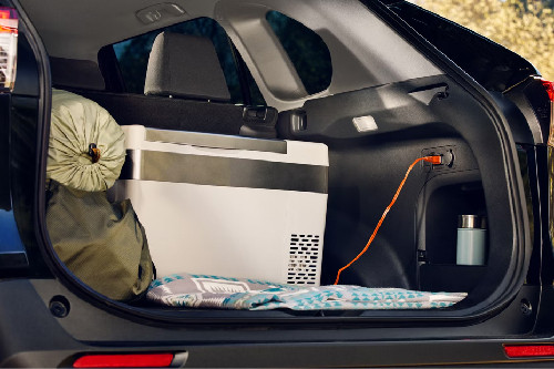 Storage Closer View of Toyota RAV4 