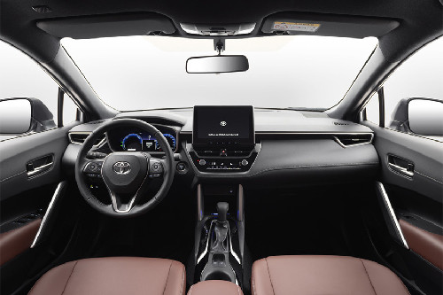 Dashboard View of Corolla Cross Dashboard View of Corolla Cross