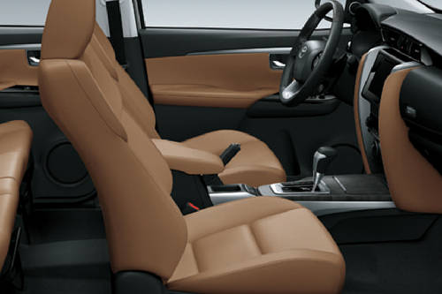 Fortuner 2024 Front Seats