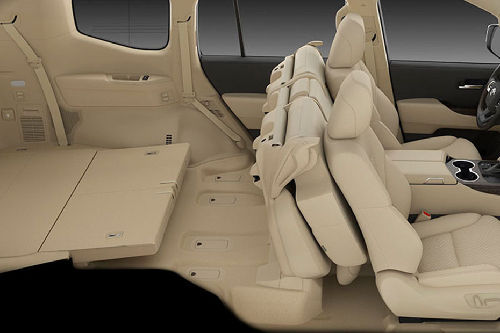 Folding Seats of Toyota Land Cruiser 300