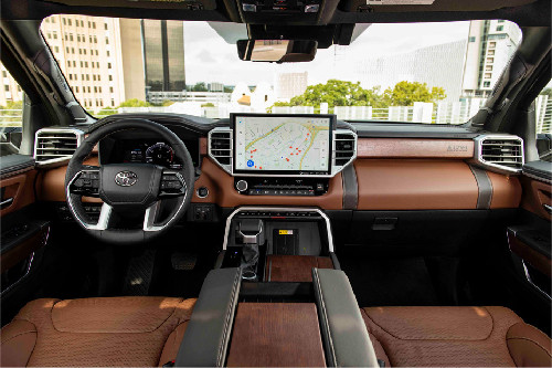 Dashboard View of Tundra