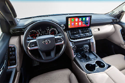 Dashboard View of Land Cruiser HEV MAX 