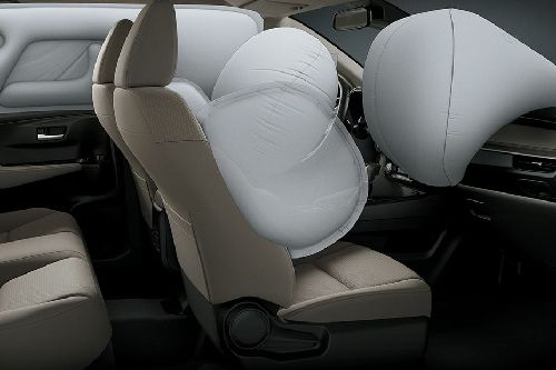 Toyota Yaris Sedan (2022-2023) AirBags View