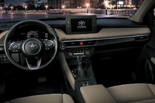 Dashboard View of Yaris Sedan (2022-2023)