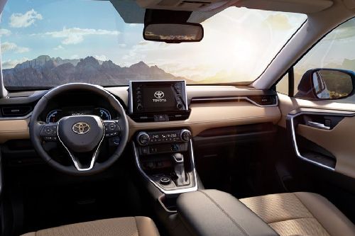 Dashboard View of RAV4 (2022-2023)