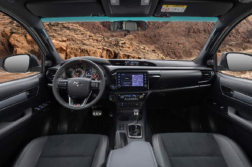 Dashboard View of Hilux (2023-2024)