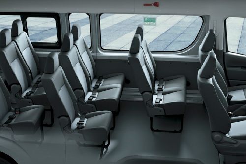 Toyota Hiace Front And Rear Seats Together