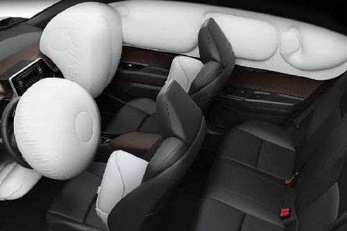 Toyota C-HR HEV (2020-2022) AirBags View