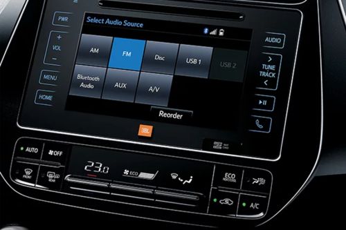 Stereo View of Prius (2017-2022)