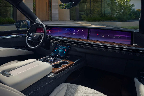 Dashboard View of Escalade V