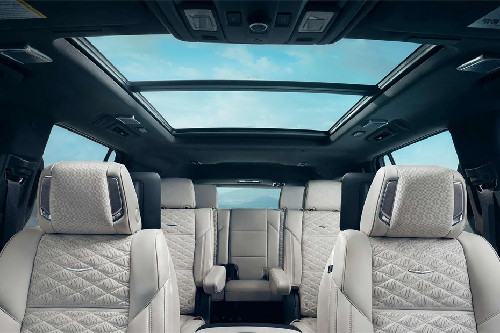 Cadillac Escalade V Front And Rear Seats Together