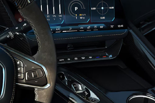 Front AC Controls of Chevrolet ZR1