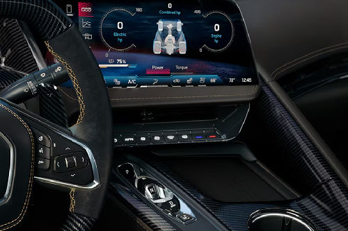 كورفيت إي-راي Center Console