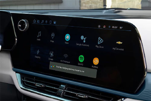 Equinox Ev touch screen
