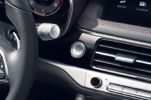 Genesis G70 SB Engine Start Stop Button