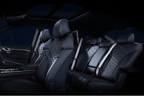Genesis GV80 Coupe Front And Rear Seats Together