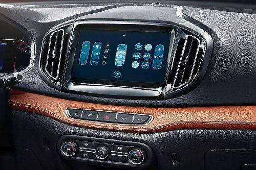 Front AC Controls of شيري Tiggo 7