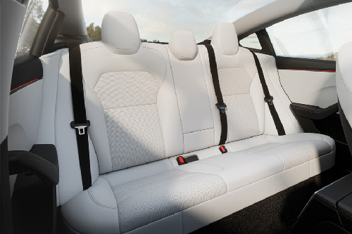 Tesla Model 3 Rear Seats