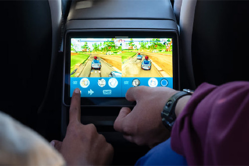 Model Y Rear AC Controls