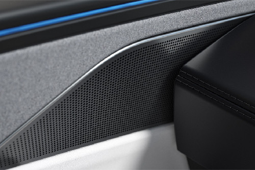 Speakers View of Tesla Model Y